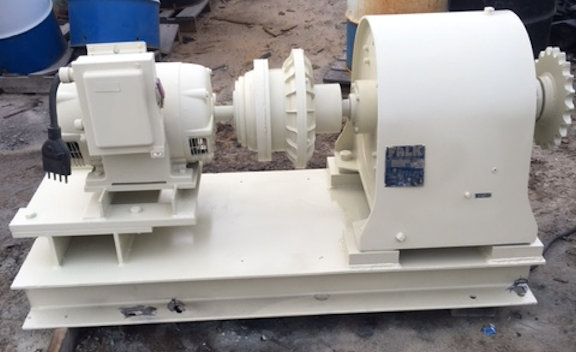 5' X 3' (1.5m X 0.9m)) Sag Mill With 20 Hp Motor)
